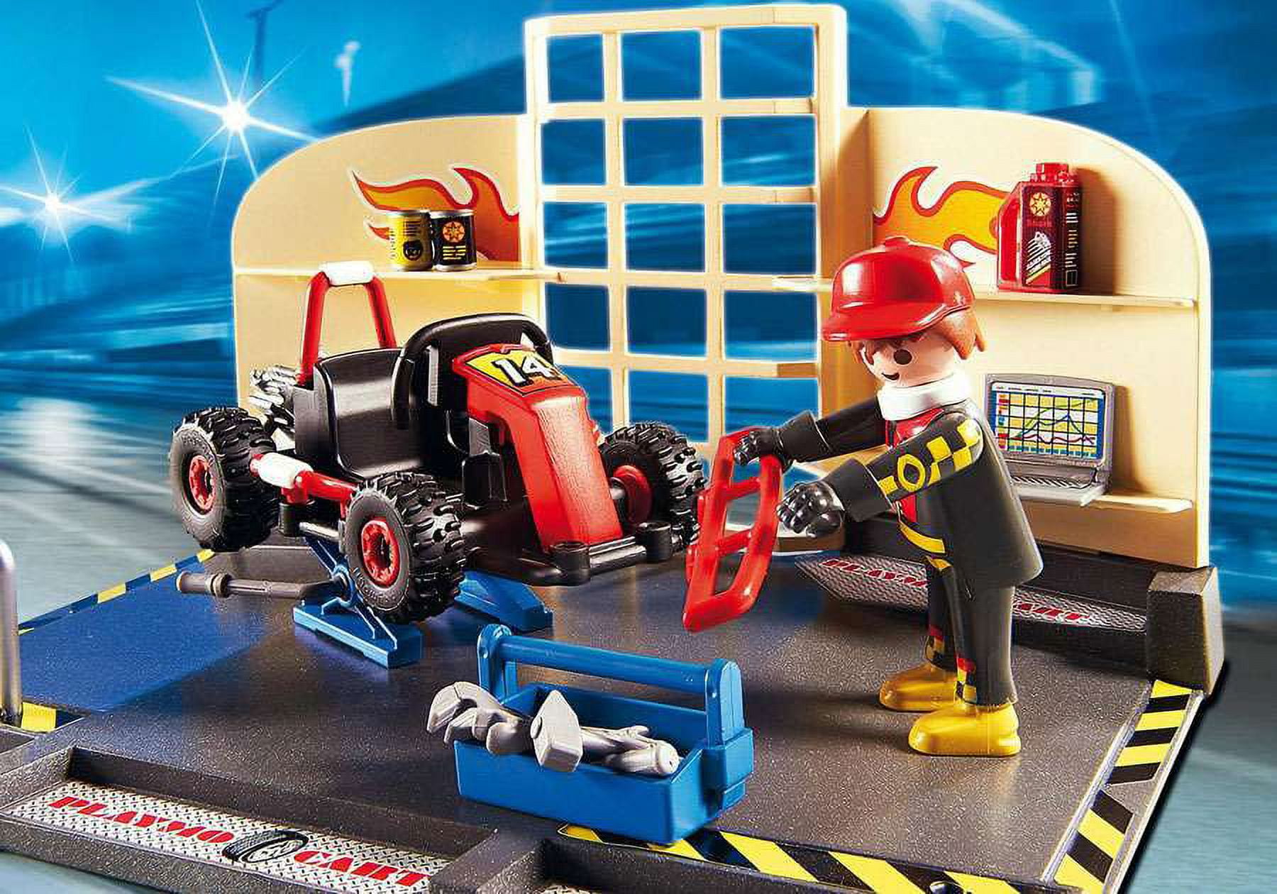 Playmobil 6869 City Action Go-Kart Garage Starter Set – toy-vs