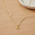 thumbnail image 6 of Deeceymbur Women Gold Initial Necklace Letter Dainty Pendant Personalized Alphabet Name Chain, 6 of 9