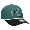 thumbnail image 3 of Preschool New Era  Green/Black Philadelphia Eagles  Arch COOLERA 9FORTY A-Frame M-Crown Adjustable Hat, 3 of 4