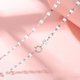 thumbnail image 1 of Collar De Plata Esterlina S925 Figaro Cadena Corazón 1.5mm-3mm Grueso Diseño Diferente/Longitud Mujeres Joyería Regalo, 1 of 4