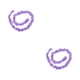 thumbnail image 1 of Enredaderas Flores Artificiales Wosthever Cuerda Plantas Colgantes Morado Claro 2Conjunto, 1 of 6