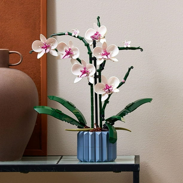 LEGO Botanicals Orchid - Artificial, Fake Indoor Flowers Building