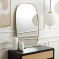 thumbnail image 2 of SAFAVIEH Varia 23 in. x 37 in. Solid Frame Mirror, Gold, 2 of 6