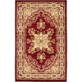 thumbnail image 1 of Unique Loom Versailles Medallion Floral Rug 3' 3 x 5' 3 Rectangle Burgundy/Ivory, 1 of 1