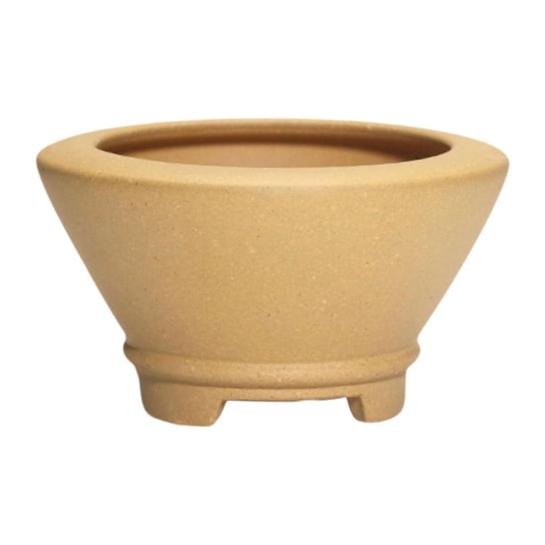 Maceta para bonsái, maceta para plantas, centro de mesa, ligera, con orificios de drenaje. C