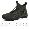 thumbnail image 4 of Chaussures de Plage pour Hommes Lacets Élastiques Respirants Confortables pour Randonnée en Plein Air, 4 of 10