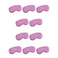 thumbnail image 3 of Guardurnaity Cubierta para los ojos, correa ajustable, venda para los ojos, bloqueo de luces, cómodo, flexible al tacto, accesorios de viaje, venda Violeta 10Conjunto, 3 of 6