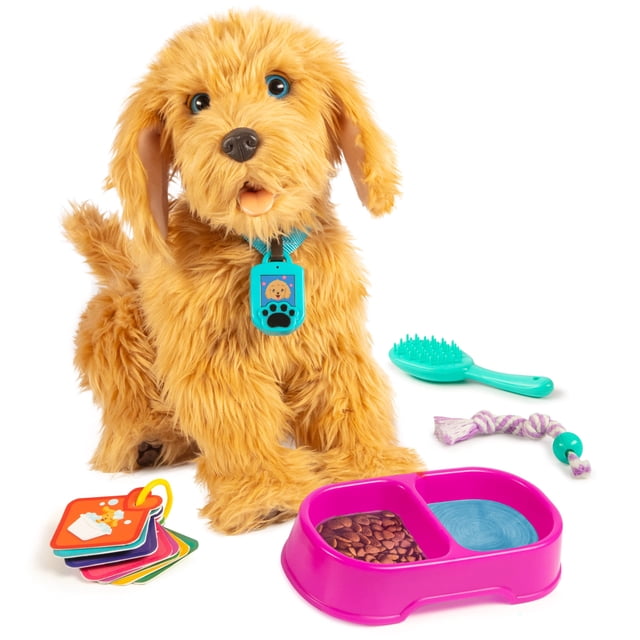 Moji interactivo de Labradoodle My Fuzzy Friends Sky Rocket