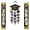 Style D(Black), variant on Forfamy Graduation Decorations Class of 2026 Congrats Grad Banner Graduation Photo DIY Grad Party Decorations