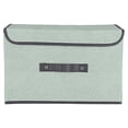 thumbnail image 1 of RKSTN Storage and Organization Foldable Storage Box With Lid 2pcs (large + Small) Fabric Storage Box With Lid, Closet Storage Box, Room Organization, Office Storage, Toy Storage Storage Bins, 1 of 6