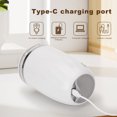 thumbnail image 5 of Usloyux Under $5 Automatic Stirring Coffee Mug, Self Mixing Travel Cup with USB Charging, Magnetic Stirrer Hot Cold Drink Mixer, 304 Stainless Steel Inner Wall, Portable Electric Mixing Cup, 5 of 6