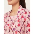 thumbnail image 5 of Moomaya Sleepwear, 3 Pcs Cotton Loungewear Set, Printed Top Pajama & Shrug Night Suit Set, 5 of 9