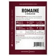 thumbnail image 2 of Cimmaron Romaine Lettuce Seeds, 2 of 7
