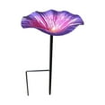 thumbnail image 7 of Hvmvliv Outdoor Bird Feeder Stake Mount Metal Bird Bath for Outdoor Garden, Hummingbird Feeder and Yard Decoration Purple, 7 of 7