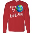 thumbnail image 3 of Inktastic Every Day is Earth Day Long Sleeve T-Shirt, 3 of 5