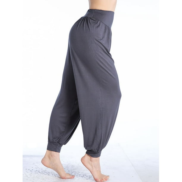 LELINTA Women's Casual Yoga Pants Loose Fit Style Trousers Wide
