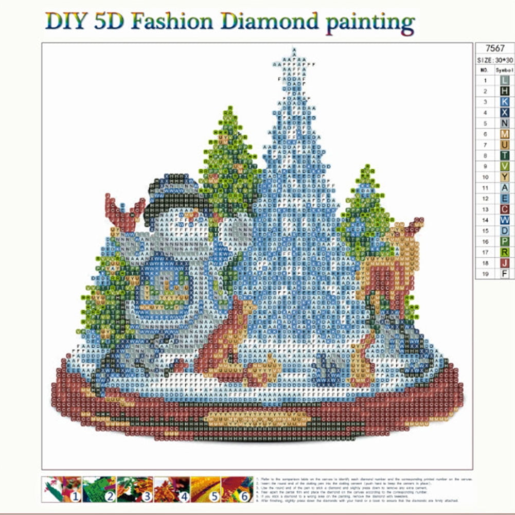 Full Drill DIY 5D Diamond Painting Embroidery Needlework Cross Crafts Stitch Kit