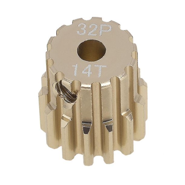 32p M0.8 3.175mm 14t Engranaje del motor del piñón para 1/10 1/8 Rc Car,3