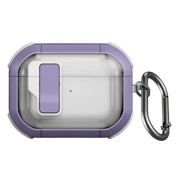 Funda ZERODAMAGE SAHARA compatible con AirPods Pro 3 Púrpura