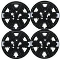 thumbnail image 2 of 16" Set of 4 Hubcaps Wheel Rims Cover for 2008-2016 Dodge Grand Caravan/2008-2010 Chrysler Town & Country Bolt-on Installation Black Lacquer, 2 of 10