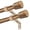 Wood, variant on 1 Inch Diameter Curtain Rod for Windows 84-120 Inch Extra Long Gold Curtain Rods with Brackets Adjustable Pole Heavy Duty Curtains Rod for Patio Kitchen Bedroom Living Room Outdoor