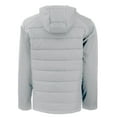 thumbnail image 3 of Men's-Cutter & Buck Gray FC Cincinnati Evoke Hybrid Eco Softshell Recycled Full-Zip Hooded Jacket, 3 of 3