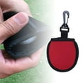thumbnail image 2 of Portable Golf Ball Cleaner Pouch, Protector Cover Washer Pocket with Hanging Clip Buckle Golf Ball Bag for Golf Practicing Outdoor Sports Red, 2 of 8