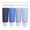 Blue, variant on Mrsdry Condiment Squeeze Bottles for Sauces, 3-oz Mini Silicone Salad Dressing Container to Go with Reusable Sandwich Bag, Leakproof Sauce Bottle for Bento Lunch Box, 4 Pack, Candies