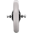 thumbnail image 4 of 2pcs Of 6 Inch Rubber Wheel Replacement Wheelchair Front Wheels Rollator Walker Anti-slip Replacement Casters Grey, 4 of 5