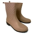 thumbnail image 2 of Women's Rain Boots Block Heel Short Garden Work Shoes, 2 of 5