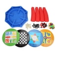 thumbnail image 1 of Juego de mesa 8 en 1 para niños, juego de mesa portátil de viaje, juguetes educativos para niños, 1 of 8