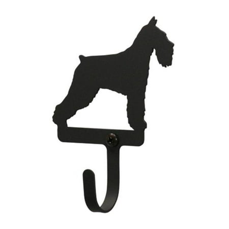 

Small Wall Hook - Schnauzer - Black