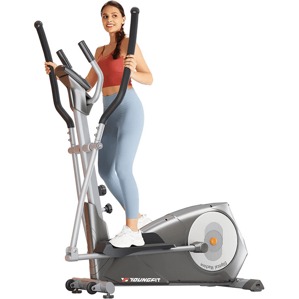 YOUNGFIT Elliptical Machine Foldable Elliptical Exercise Trainers with
