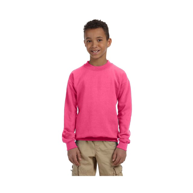 Gildan Heavy Blend Big Boy's Crewneck Sweatshirt, Style G18000B