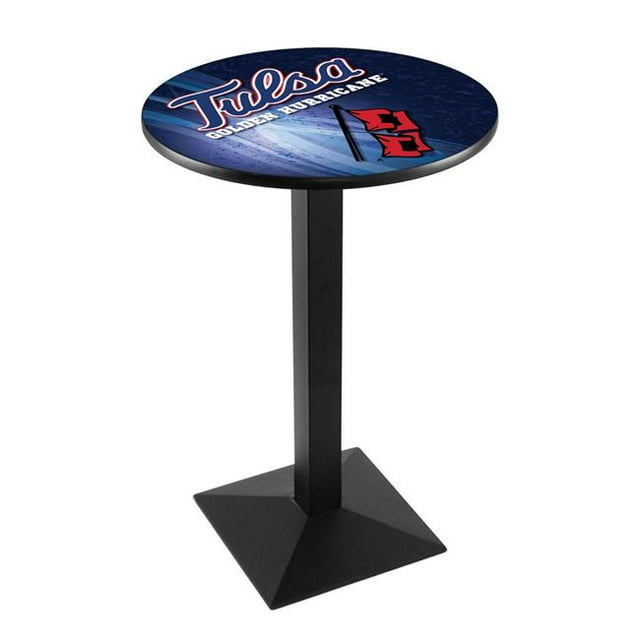 Holland Bar Stool L217B3636TulsaU-D2 36 Po. Table de Pub Golden Hurricanes avec 36 Po. Haut