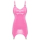thumbnail image 3 of Vestido ajustado de charol brillante para mujer con pinzas para liga, tirantes ajustables y cremallera en la espalda, minivestido de lencería sexy para discoteca, 3 of 5