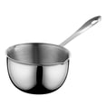 thumbnail image 2 of tamizeot Compact Mini Saucepan For Cooking Hot Oil Pan Individuals Seeking Reliable Tools For Everyday Frying Eggs Silver 300ML, 2 of 6
