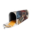 thumbnail image 5 of Cauagu Samurai Frog Guitar Pattern Magnetic Mailbox Covers, Mailbox Cover Waterproof Post Box Cover Home Decor for Garden Ourside Yard & Farmhouse -25.5x21 in, 5 of 8
