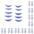 thumbnail image 1 of Minnieouse 5 pares de rizador de pestañas, elevador de pestañas, herramientas de belleza para permanente de silicona, color morado Type1 NO1, 1 of 6
