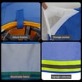 thumbnail image 3 of Sombrilla solar LIZMOF de alta visibilidad, azul, paquete de 4 unidades, 3 of 5