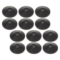KALLORY Tank to Bowl Gasket 12Pcs Black Conical Rubber Washers 0.98X0.98X0.39in