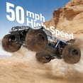 thumbnail image 5 of SUNNYBAY 1:14 RC Cars for Adults, Fast 50 mph High-Speed Electric Powered Car, 4X4 Off-Road RC Truck, for Snow, Sand, Beach & Rocky Surface (Blue), 5 of 7