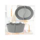thumbnail image 4 of 2Pcs Slow Cooker Divider Liner For 6 QT Pot Reusable Silicone Cooker Divider Insert Leakproof Silicone Slow Cooker Liner Heat Resistant Dishwasher Saf, 4 of 5