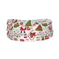 thumbnail image 2 of Yiaed Snowflakes Santa Claus Print Sports Headbands,Moisture Wicking Workout Headband, Sweatband Headbands for Running,Cycling for Women and Men, 2 of 8