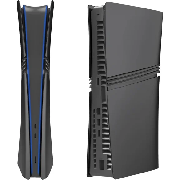 FacePlates for PS5 Pro Digital Edition Wedorat Cover Plates for PS5 Pro Digital ABS Anti-Scratch Dustproof Protective Shell Replacement FacePlate for PlayStation 5 Pro Digital