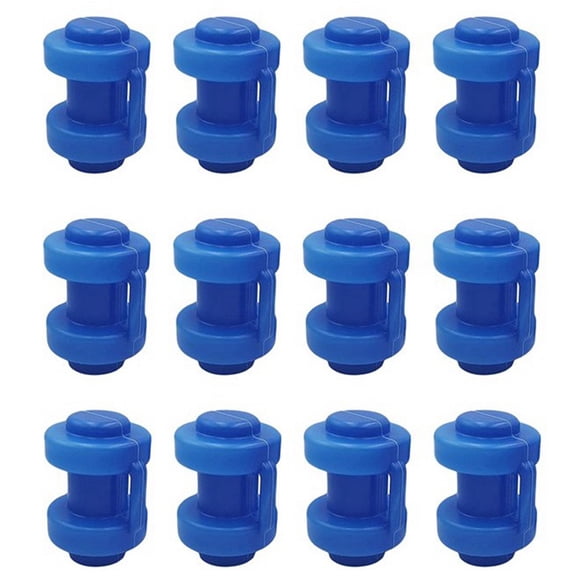 12 Piezas Tapas de Cama EláStica de 25 Mm, Tapas de Extremo de Cama EláStica para Fijar la Red de Seguridad una los Postes de Red de la Cama EláStica