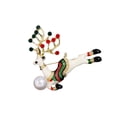 thumbnail image 3 of Broche navideño, decorativos para bolsos, mochilas, jerséis, ropa, Alce Zulema Broche, 3 of 8