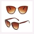 thumbnail image 3 of Mercita New Fashion Sunglasses Big Sunglasses Ladies Driving Travel Glasses, 3 of 5