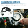 thumbnail image 3 of Unique Bargains ATV UTV Ignition Key Switch 3 Position for Kawasaki KAF1000 820 Mule Pro 27005-0585 27005-0643, 3 of 7