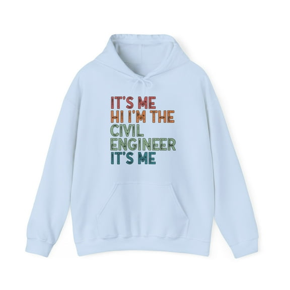 Civil Engineer Hoodie Gifts Hooded Sweatshirt Pullover Shirt